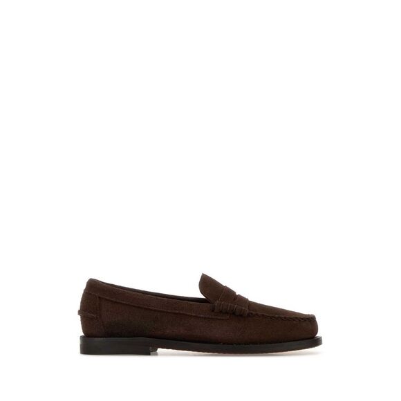 SEBAGO Shoes - Sebago Women Dark Brown Dan Suede Loafers